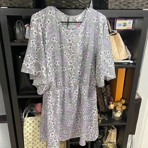 PARKER NYC lilac dress